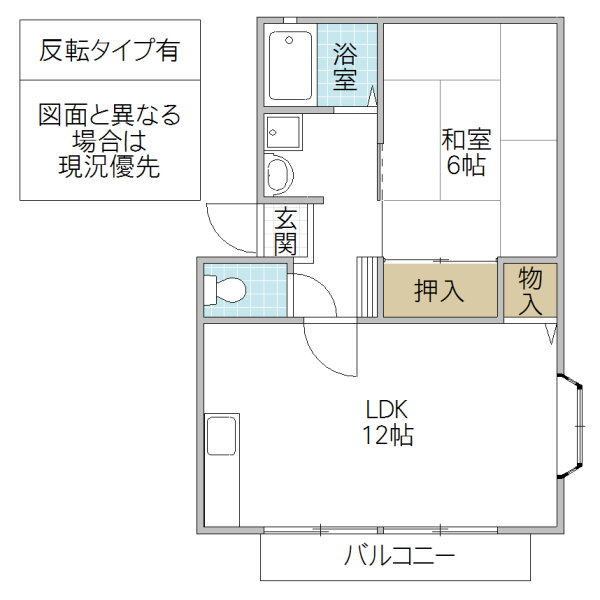 茨城県ひたちなか市大字市毛 勝田駅 1LDK アパート 賃貸物件詳細