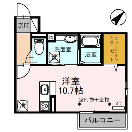 富山県高岡市城東１ 越中中川駅 ワンルーム アパート 賃貸物件詳細