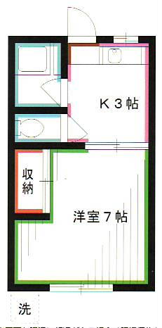 東京都三鷹市牟礼６ 三鷹駅 1K マンション 賃貸物件詳細