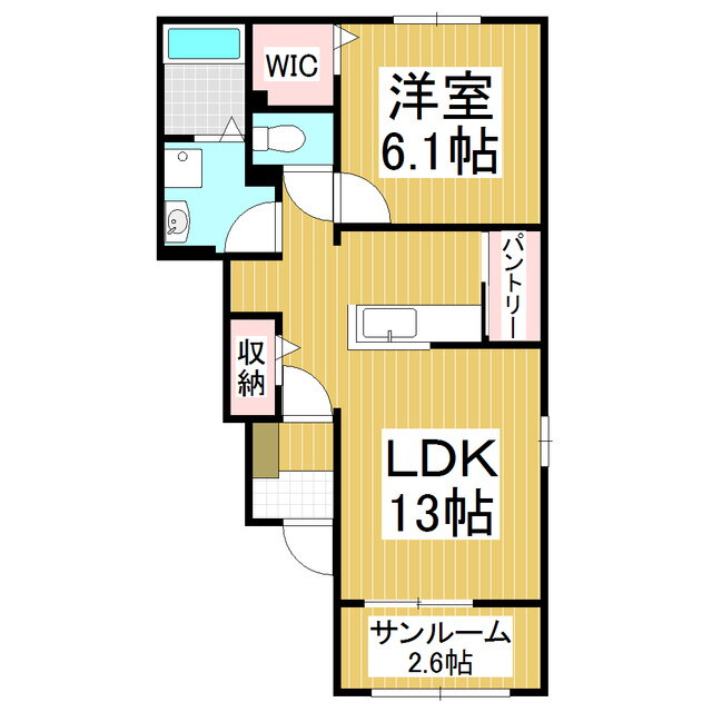 長野県茅野市玉川 茅野駅 1LDK アパート 賃貸物件詳細