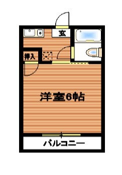ハイツ中村 3階 1K 賃貸物件詳細