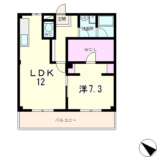 滋賀県栗東市小柿７ 草津駅 1LDK マンション 賃貸物件詳細