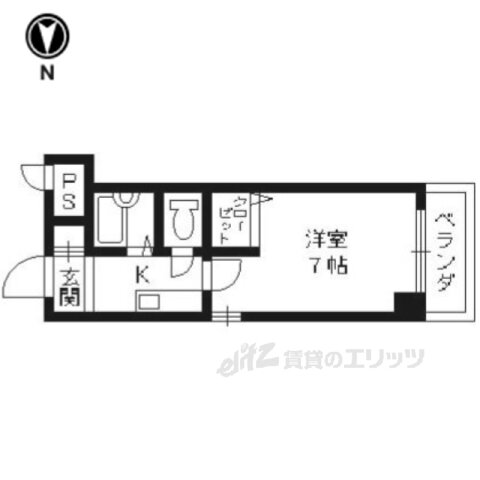京都府京都市伏見区向島中島町 向島駅 1K マンション 賃貸物件詳細