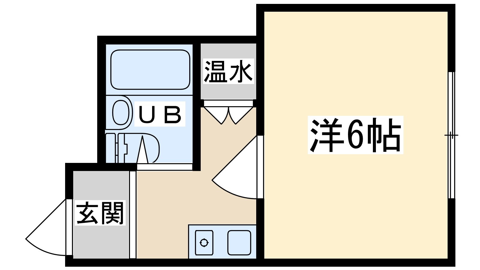 大阪府大阪市北区同心１ 扇町駅 1K マンション 賃貸物件詳細