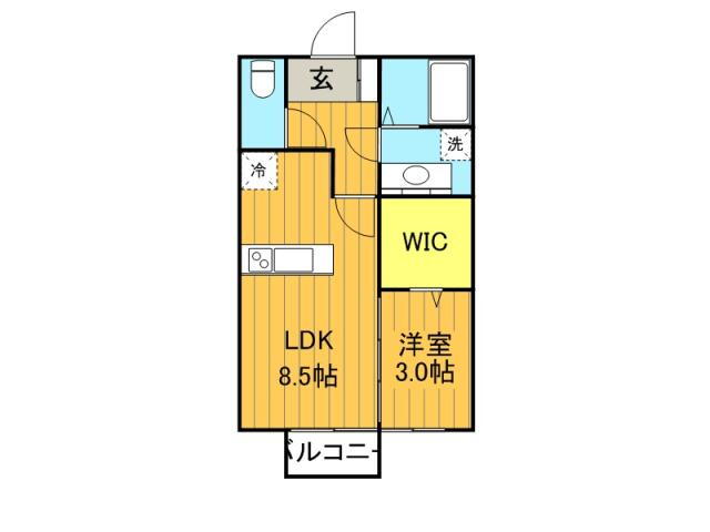 福島県郡山市八山田１ 郡山駅 1LDK アパート 賃貸物件詳細