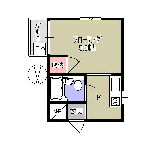 東京都世田谷区太子堂５ 三軒茶屋駅 1K マンション 賃貸物件詳細