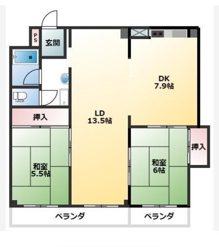 静岡県浜松市中央区和地山１ 2LDK マンション 賃貸物件詳細