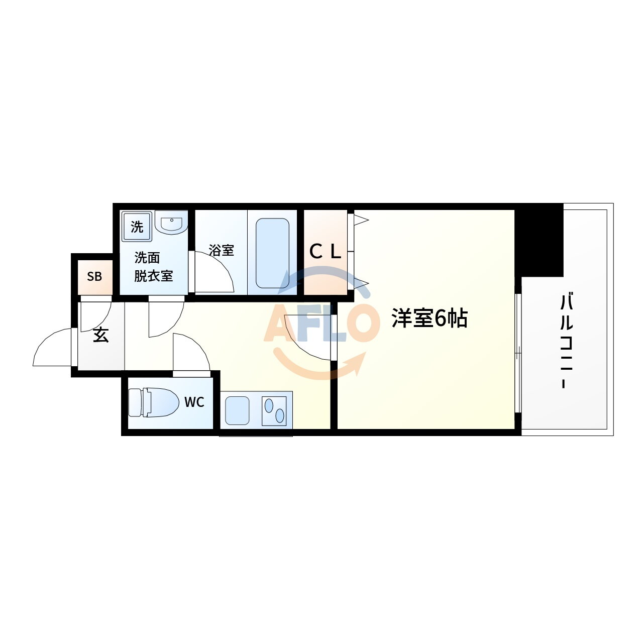 大阪府東大阪市高井田西６ 高井田駅 1K マンション 賃貸物件詳細