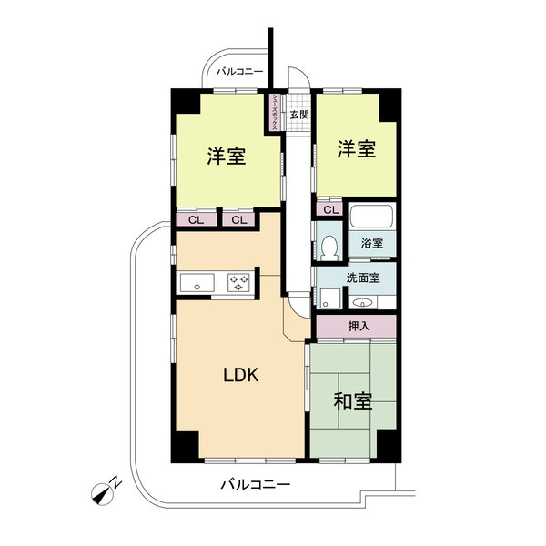 ロマンツェ東灘 6階 3LDK 賃貸物件詳細