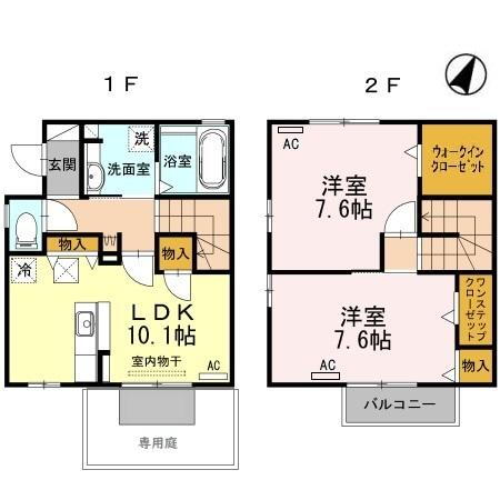 愛知県豊橋市三ノ輪町５ 運動公園前駅 2LDK アパート 賃貸物件詳細