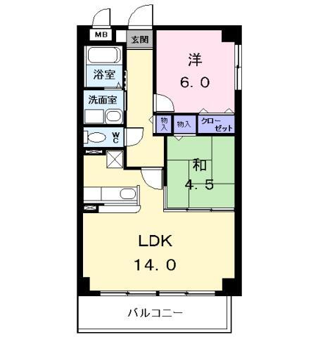 愛知県名古屋市中川区宗円町１ 小本駅 2LDK マンション 賃貸物件詳細