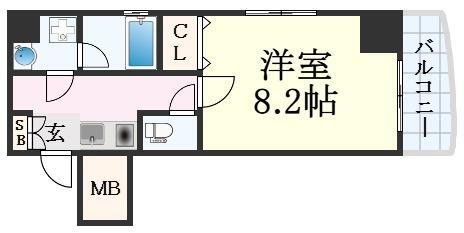 大阪府大阪市福島区海老江７ 海老江駅 1K マンション 賃貸物件詳細