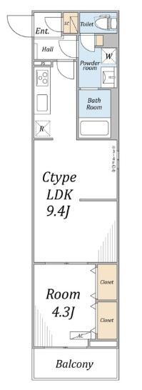 東京都昭島市玉川町２ 中神駅 1LDK マンション 賃貸物件詳細