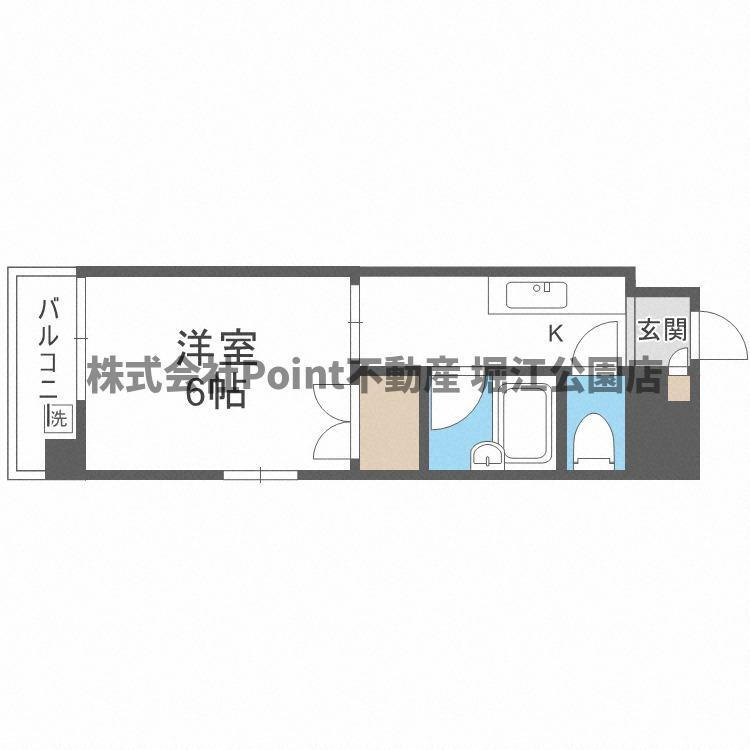 大阪府大阪市西区九条南２ 九条駅 1K マンション 賃貸物件詳細
