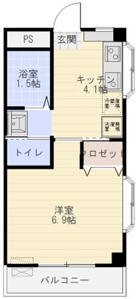 千葉県船橋市西船１ 西船橋駅 1K マンション 賃貸物件詳細