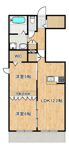 ＣＡＳＡ　ＹＵＫＩＮＯＳＨＩＴＡ～カーサユキノシタ～ 2階 2SLDK 賃貸物件詳細