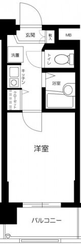東京都品川区平塚２ 戸越銀座駅 1K マンション 賃貸物件詳細