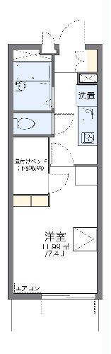 レオパレス菊井 3階 1K 賃貸物件詳細