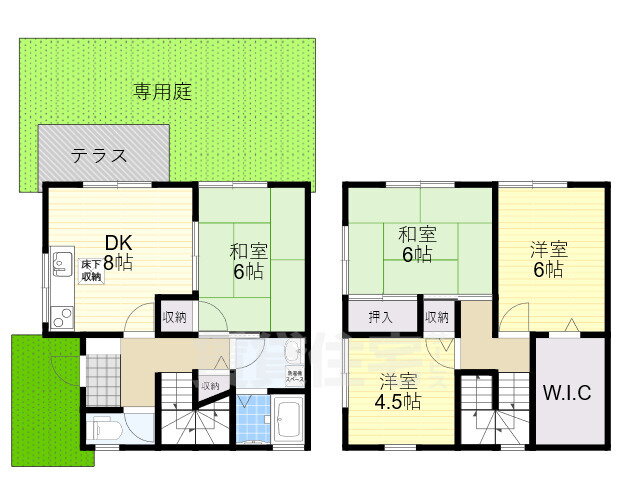 ウェル高の原３ 4DK 賃貸物件詳細