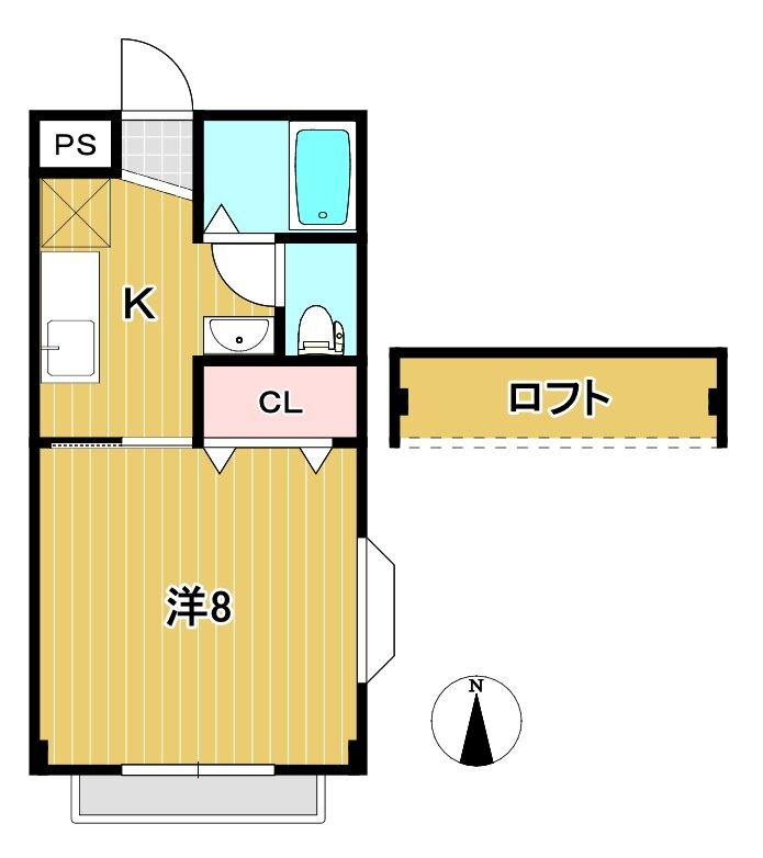 茨城県日立市諏訪町１ 常陸多賀駅 1K アパート 賃貸物件詳細