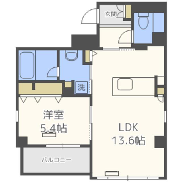 福岡県福岡市中央区荒戸１ 大濠公園駅 1LDK アパート 賃貸物件詳細