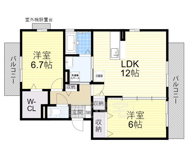 大阪府泉大津市助松町３ 北助松駅 2LDK アパート 賃貸物件詳細
