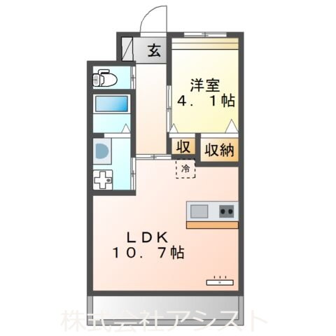 福岡県飯塚市楽市 天道駅 1LDK アパート 賃貸物件詳細