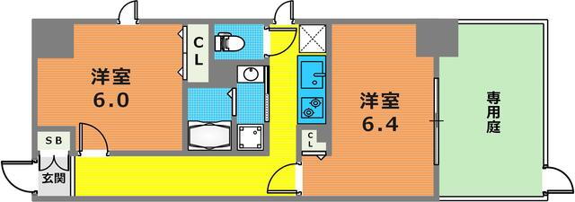 兵庫県神戸市中央区日暮通６ 神戸三宮駅 2K マンション 賃貸物件詳細