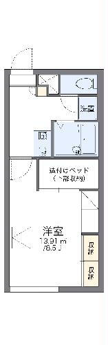 北海道札幌市東区北丘珠二条４ 新道東駅 1K アパート 賃貸物件詳細