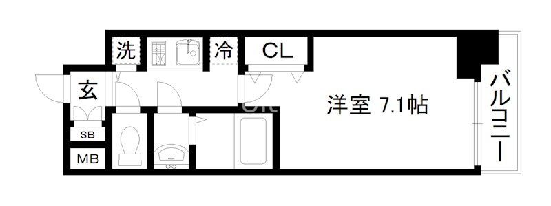 アドバンス京都ソナーレ 1階 1K 賃貸物件詳細