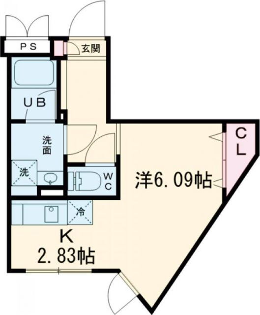 アルティザ氷川台 1階 ワンルーム 賃貸物件詳細