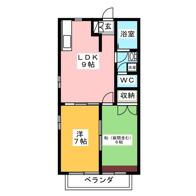 東京都八王子市北野町 北野駅 2LDK アパート 賃貸物件詳細