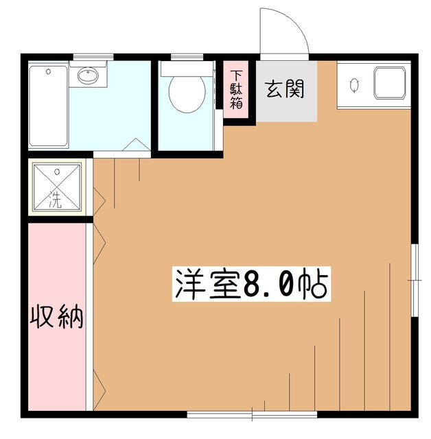 フラット鷹の台 1階 ワンルーム 賃貸物件詳細