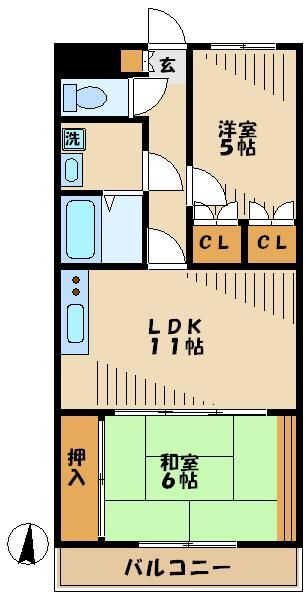 東京都八王子市松木 京王堀之内駅 2LDK マンション 賃貸物件詳細