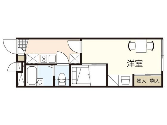 広島県広島市安佐南区東野１ 中筋駅 1K アパート 賃貸物件詳細