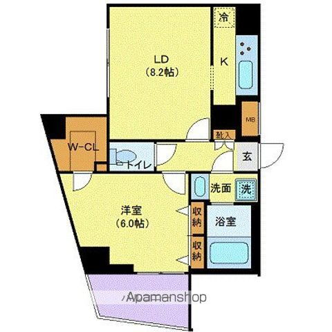 東京都新宿区西落合１ 落合南長崎駅 1LDK マンション 賃貸物件詳細