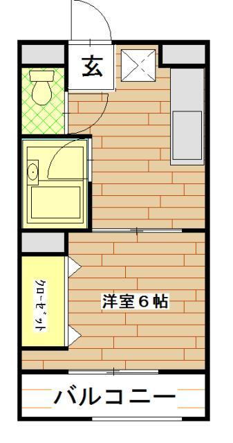 会津ロイヤルマンション 3階 1K 賃貸物件詳細