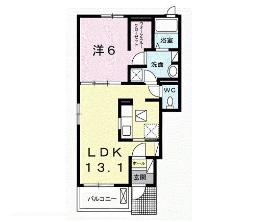 山口県下関市前田１ 下関駅 1LDK アパート 賃貸物件詳細