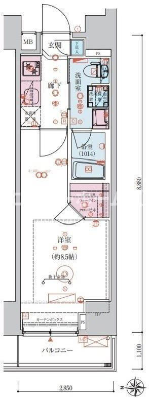 東京都板橋区中板橋 中板橋駅 1K マンション 賃貸物件詳細