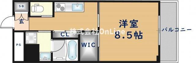 大阪府東大阪市友井５ 弥刀駅 1K マンション 賃貸物件詳細