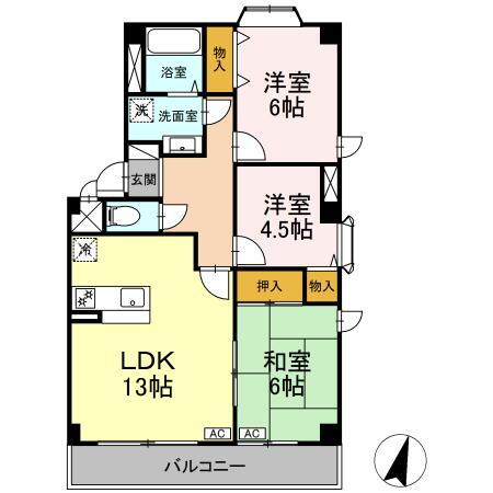 東京都小平市上水南町３ 一橋学園駅 3LDK アパート 賃貸物件詳細