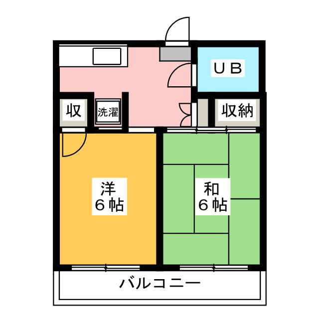 埼玉県川口市朝日６ 南鳩ヶ谷駅 2K マンション 賃貸物件詳細