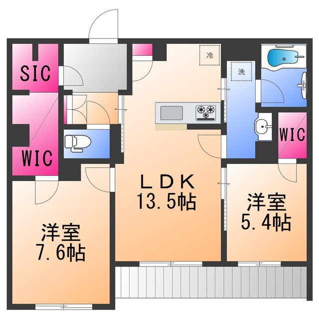 大阪府泉大津市旭町 泉大津駅 2LDK マンション 賃貸物件詳細