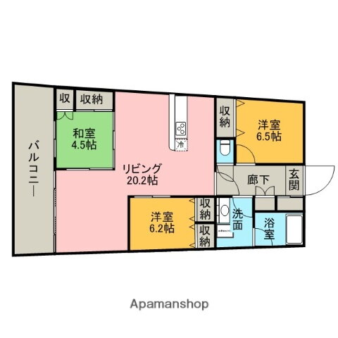 福岡県福岡市東区香椎照葉３ 西鉄香椎駅 3LDK マンション 賃貸物件詳細