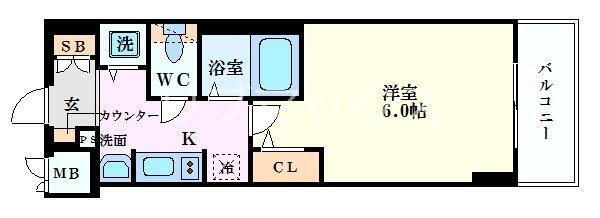 大阪府大阪市中央区常盤町２ 谷町四丁目駅 1K マンション 賃貸物件詳細