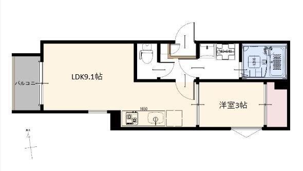 宮城県仙台市宮城野区幸町１ 東照宮駅 1LDK アパート 賃貸物件詳細