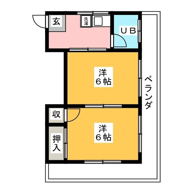 大島マンション 3階 2K 賃貸物件詳細
