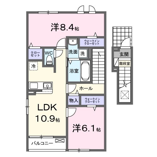 兵庫県姫路市広畑区蒲田４ 英賀保駅 2LDK アパート 賃貸物件詳細