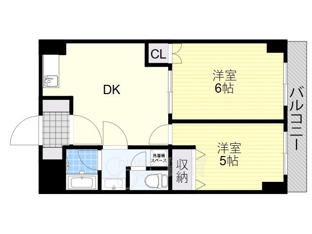 大阪府大阪市東淀川区豊里４ だいどう豊里駅 2DK マンション 賃貸物件詳細