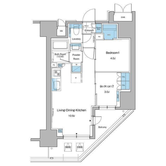 東京都台東区台東２ 仲御徒町駅 2LDK マンション 賃貸物件詳細